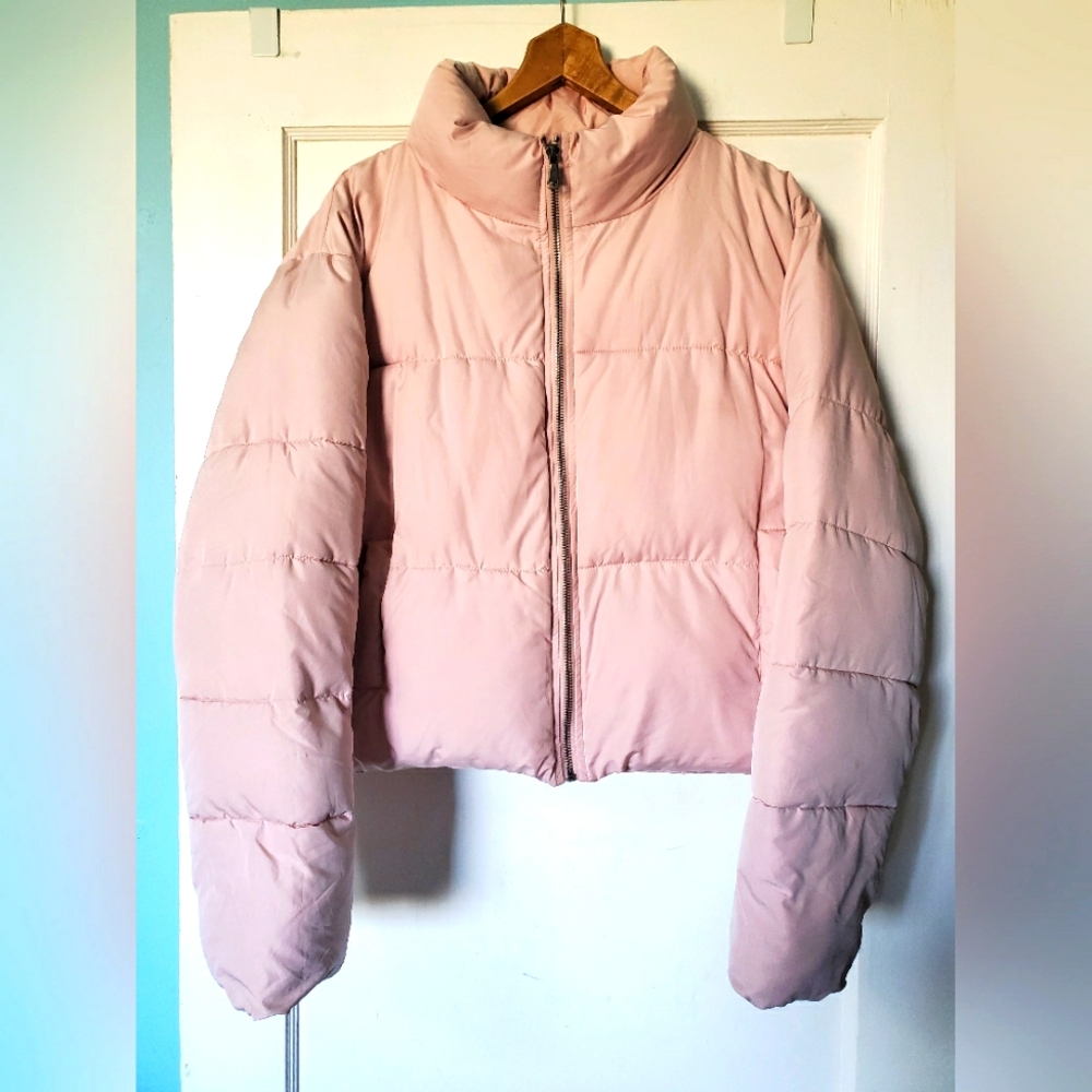 Double Zero Pink Puffer Winter Jacket Women’s Mystical Medium💕💖